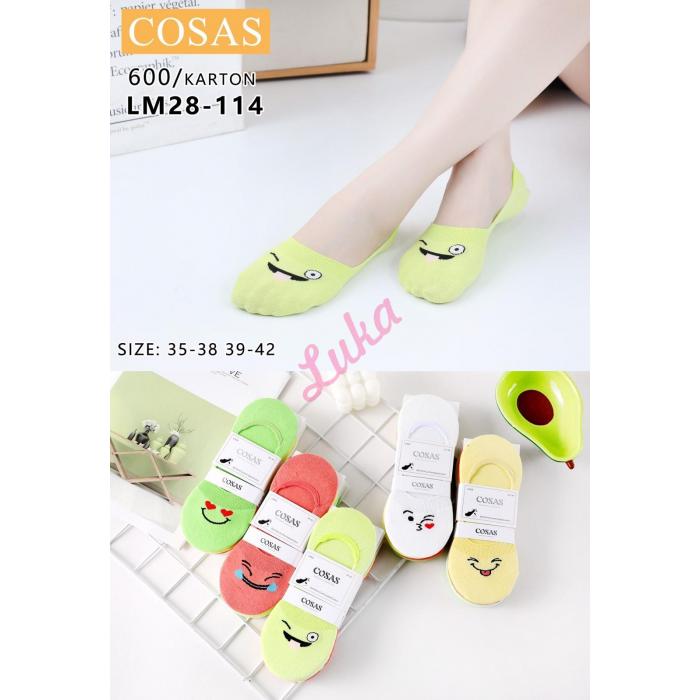 Women's low cut socks Cosas LM28-36