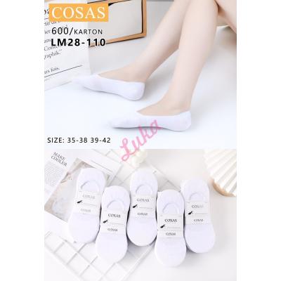 Women's low cut socks Cosas LM28-111