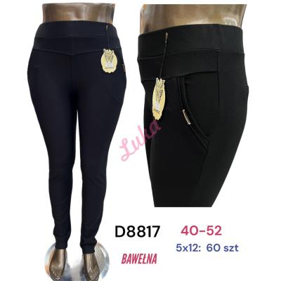 Women's pants big size Linda D8817