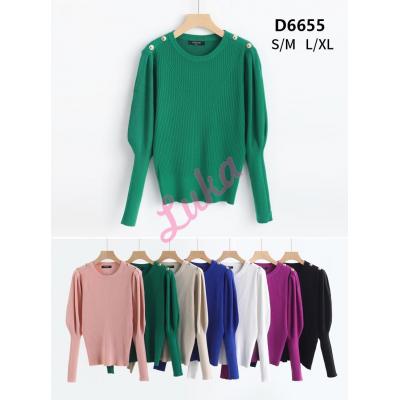 Women's sweater d6655