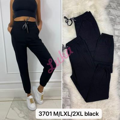 Women's black leggings 3701