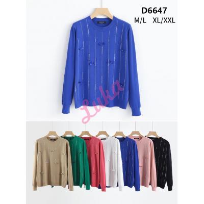 Women's sweater d6647