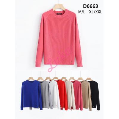 Women's sweater d6663