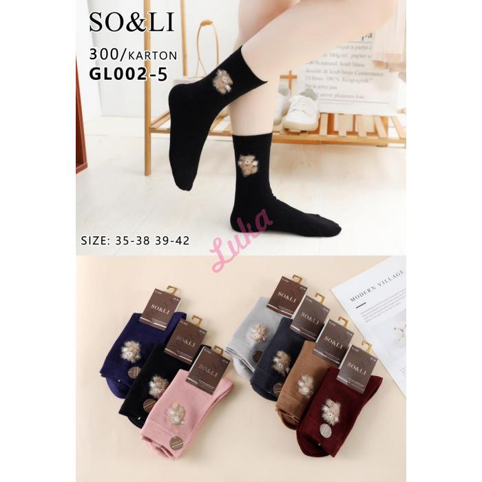 Women's Socks So&Li QY-004-5