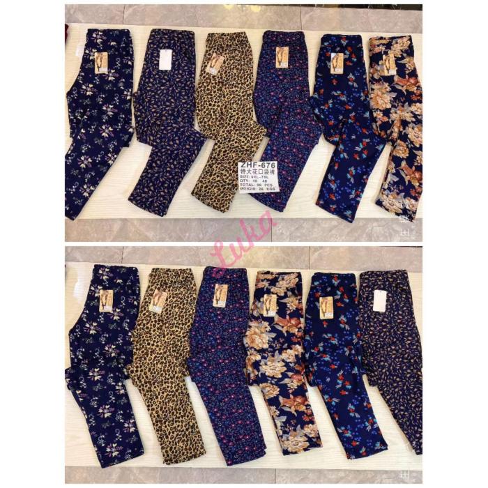 Women's warm leggings SO&LI JS008BIG