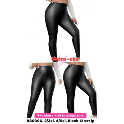 Women's black leggings 880006