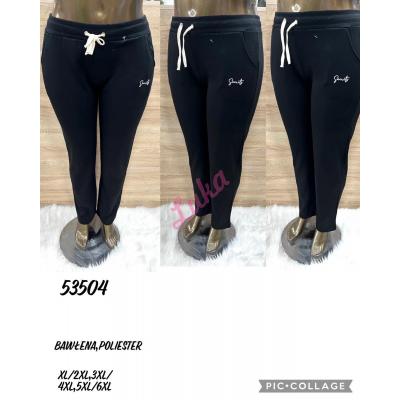 Women's black pants 53504
