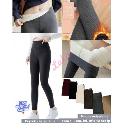 Women's warm leggings 9966-3