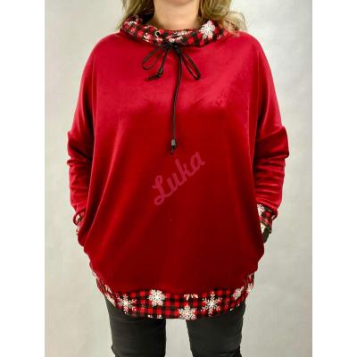 Women's Polish Hoodie gru-