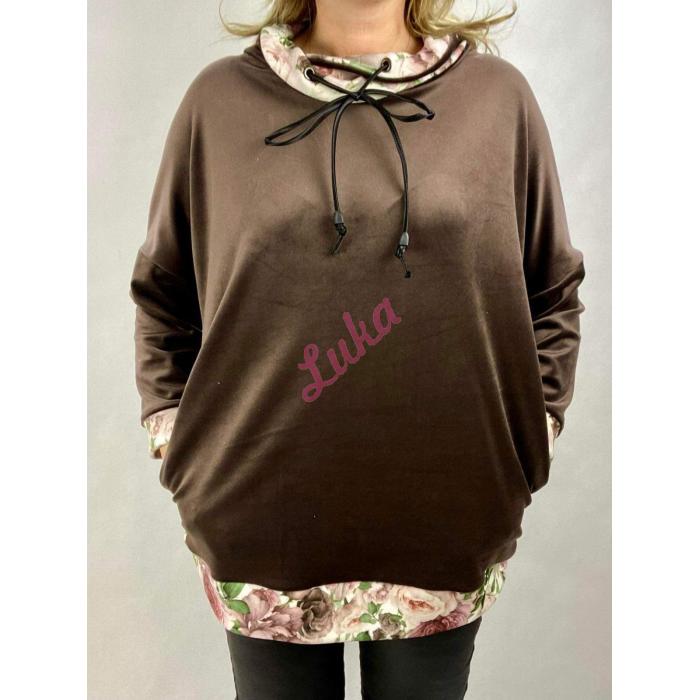 Women's Polish Hoodie gru-