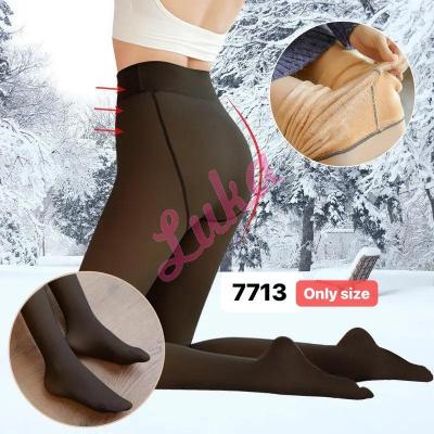 Women's warm tights 7713
