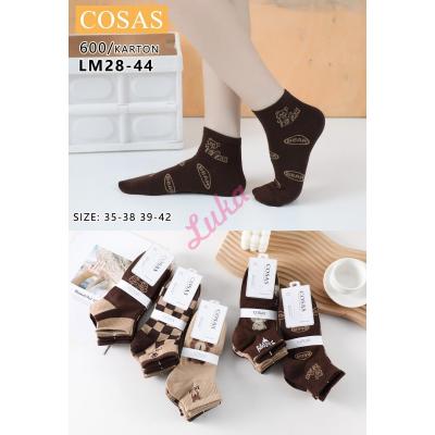 Women's low cut socks Cosas LM28-43