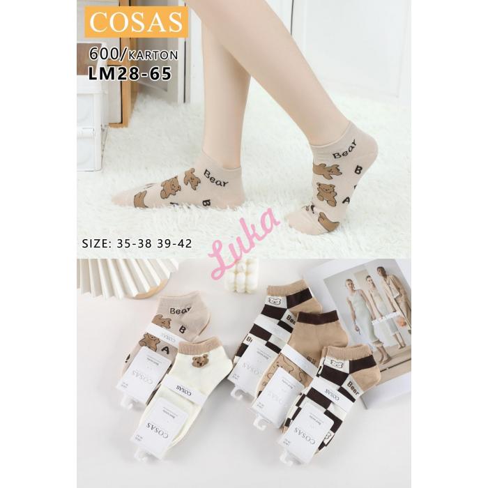 Women's low cut socks Cosas LM28-45