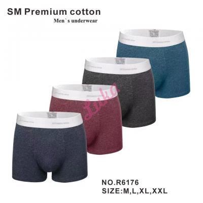 Bokserki męskie bawełniane SM Premium R6176