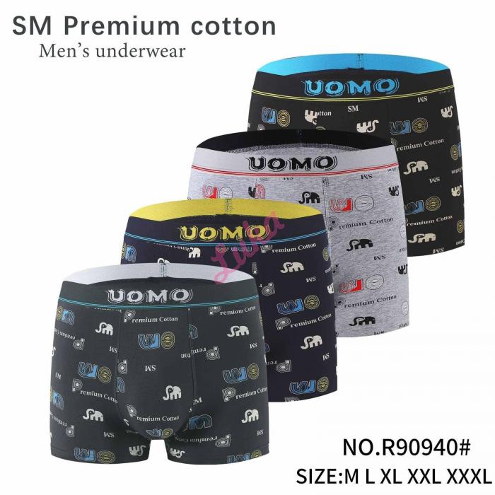 Men's Boxer Shorts cotton SM Premium R6176