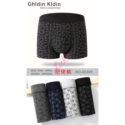 Men's Boxer Shorts cotton Ghidin Kldin A535
