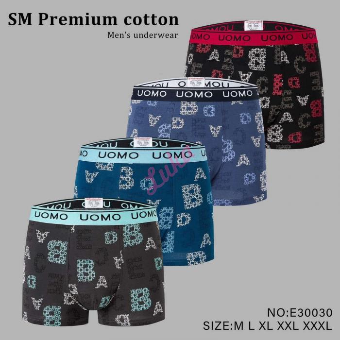 Men's Boxer Shorts cotton SM Premium R8010