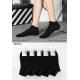 Women's low cut socks bamboo Oemen ZQ888-10