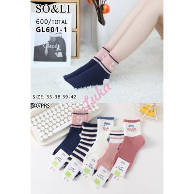 Women's Socks So&Li GL601-1