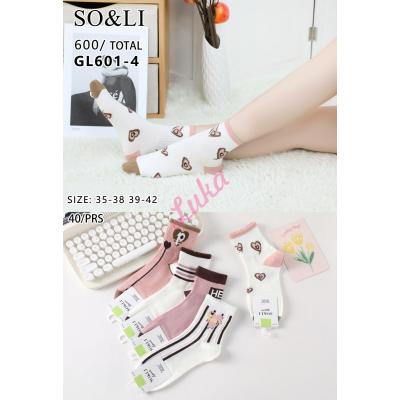 Women's Socks So&Li GL601-1