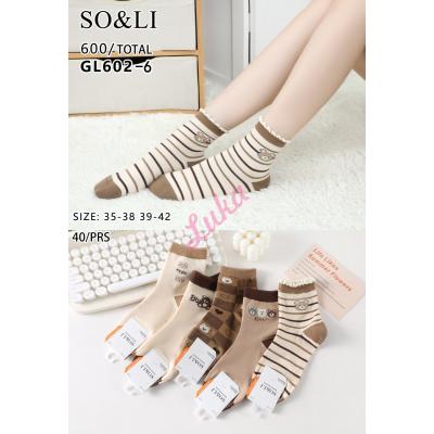 Women's Socks So&Li GL602-6