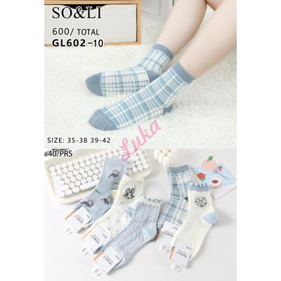 Women's Socks So&Li GL602-10