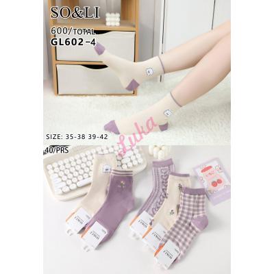 Women's Socks So&Li GL602-4