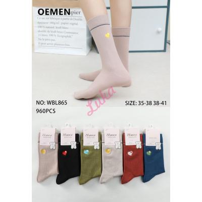 Women's Socks Oemen WBL865