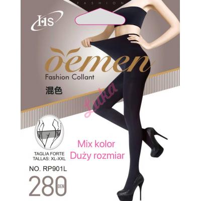 Women's tights 280DEN Oemen RP901L Black