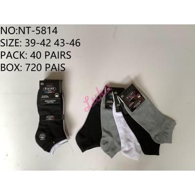 Men's low cut socks Bixtra NT5814