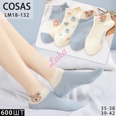 Women's low cut socks Cosas LM18-132