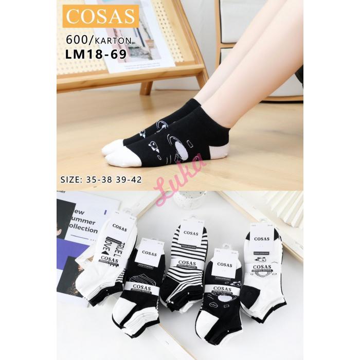 Women's low cut socks Cosas LM28-