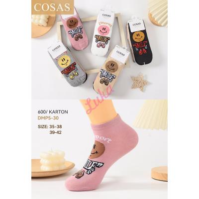 Women's low cut socks Cosas DMP5-30