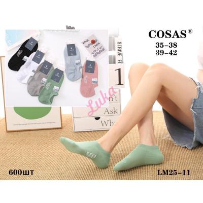 Women's low cut socks Cosas LM25-10