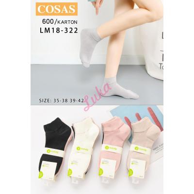 Women's low cut socks Cosas LM18-322