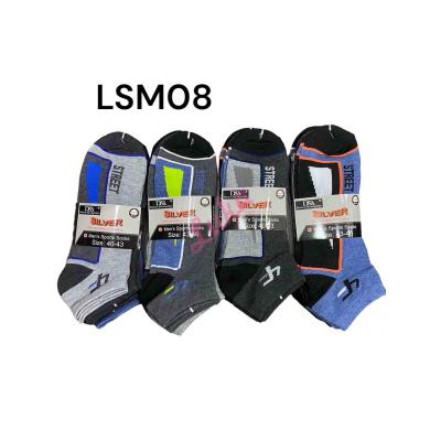 Men's low cut socks D&A LSM08
