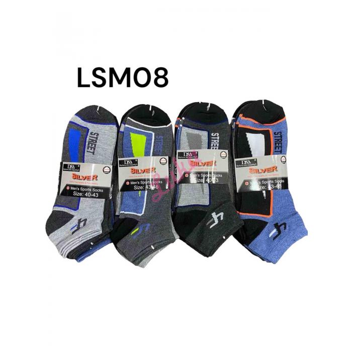 Men's low cut socks D&A LSM04