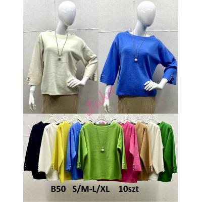 Women's sweater B287