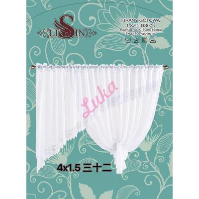 Curtains Lisin DS073 400x150