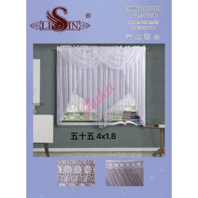 Curtains Lisin DS106 400x180