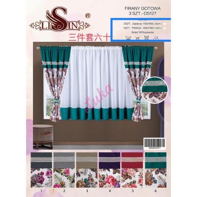 Curtains Lisin DS115 400x180