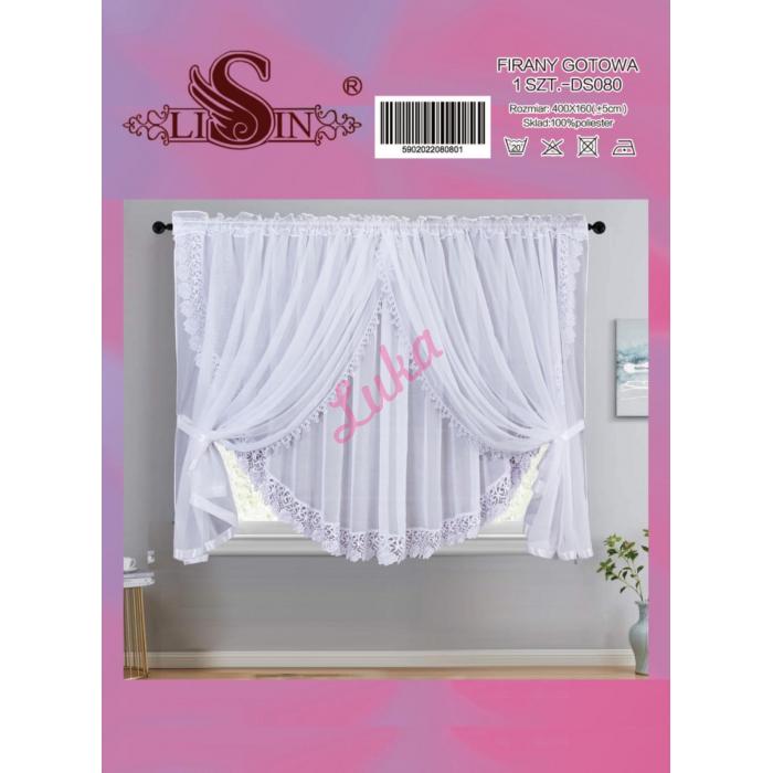Curtains Lisin DS127 400x160 Komplet