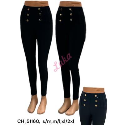 Women's black leggings ch51160