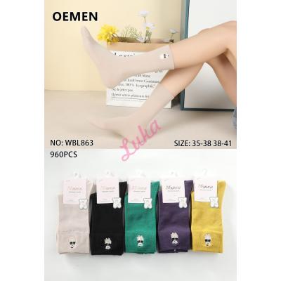 Women's Socks Oemen WBL863