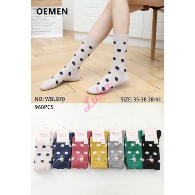 Women's Socks Oemen WBL8