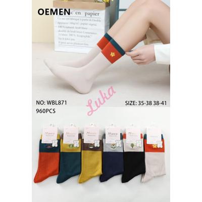 Women's Socks Oemen WBL871