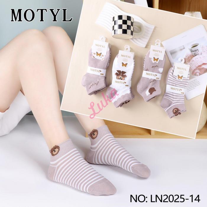 Women's low cut socks Motyl