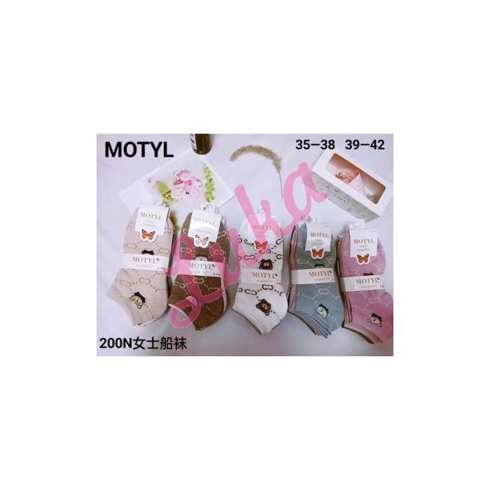 Women's low cut socks Motyl