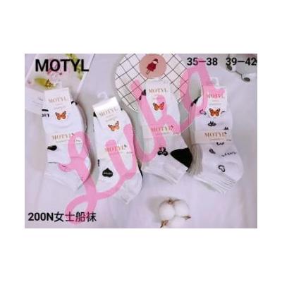 Women's low cut socks Motyl