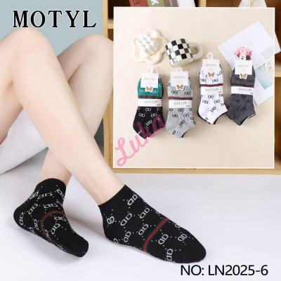Women's low cut socks Motyl LN2025-6